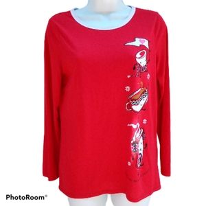 Justice Long Sleeve Shirt Size 16/18.